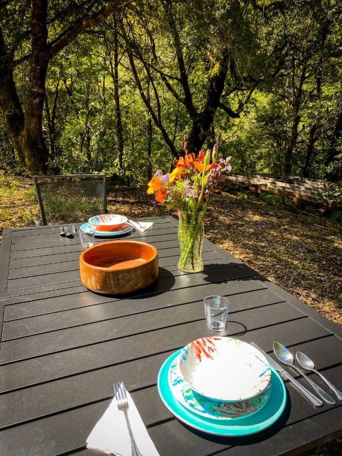 Glamping In The Redwoods With A Hot Tub! Garberville Exterior foto